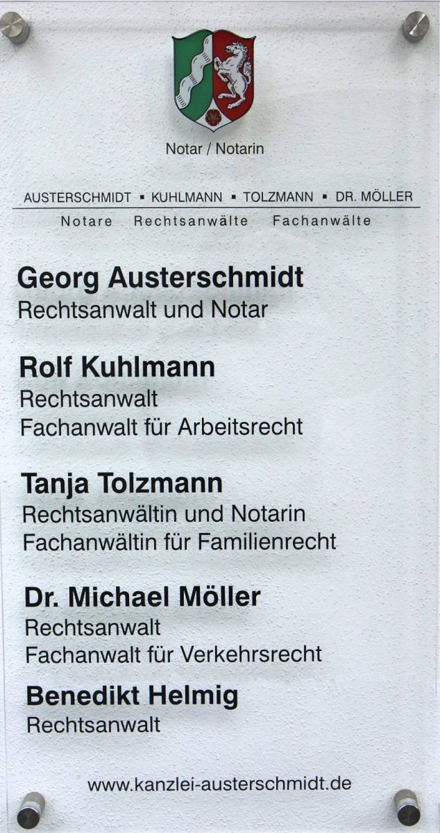 Anwaltssozietät Austerschmidt-Kuhlmann-Tolzmann-Dr. Möller - Delbrück